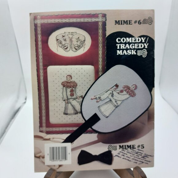 Romantic Mimes To Cross Stitch Pattern Booklet - Picture 2 of 2